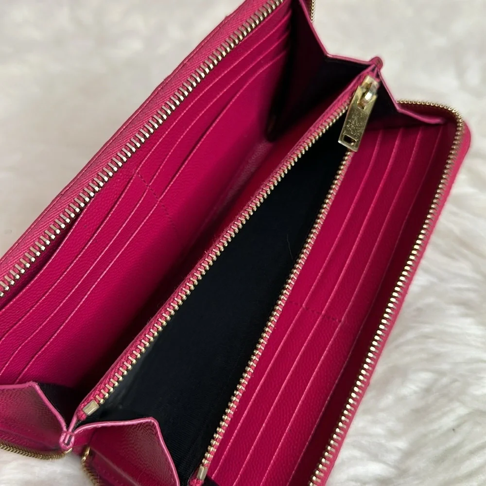 💯Authentic YSL Round Zipped Long Wallet 🍀 - Picture 12 of 16